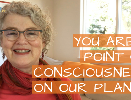 You Are A Point of Consciousness On Our Planet