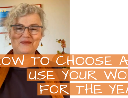 How to Choose and Use Your Word for the Year!